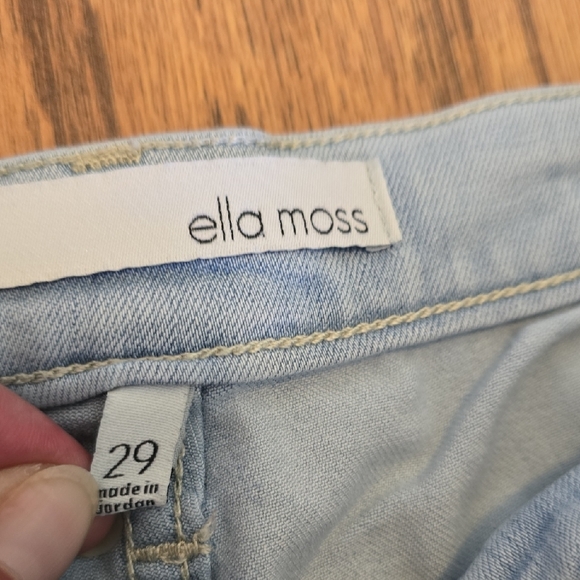 Ella Moss High Rise Skinny Ankle Jeans EUC - Women's Size 29 - Light Wash - Picture 5 of 13